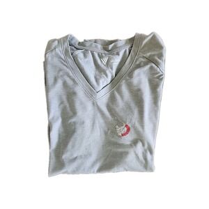 Levelwear PGA TOUR Ariya Grey Short Sleeve T-shirt Women's LARGE New With Tags